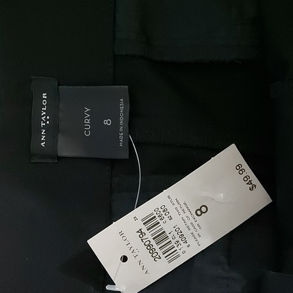 Ann Taylor Black Shorts Curvy Size 8 - Picture 4 of 5